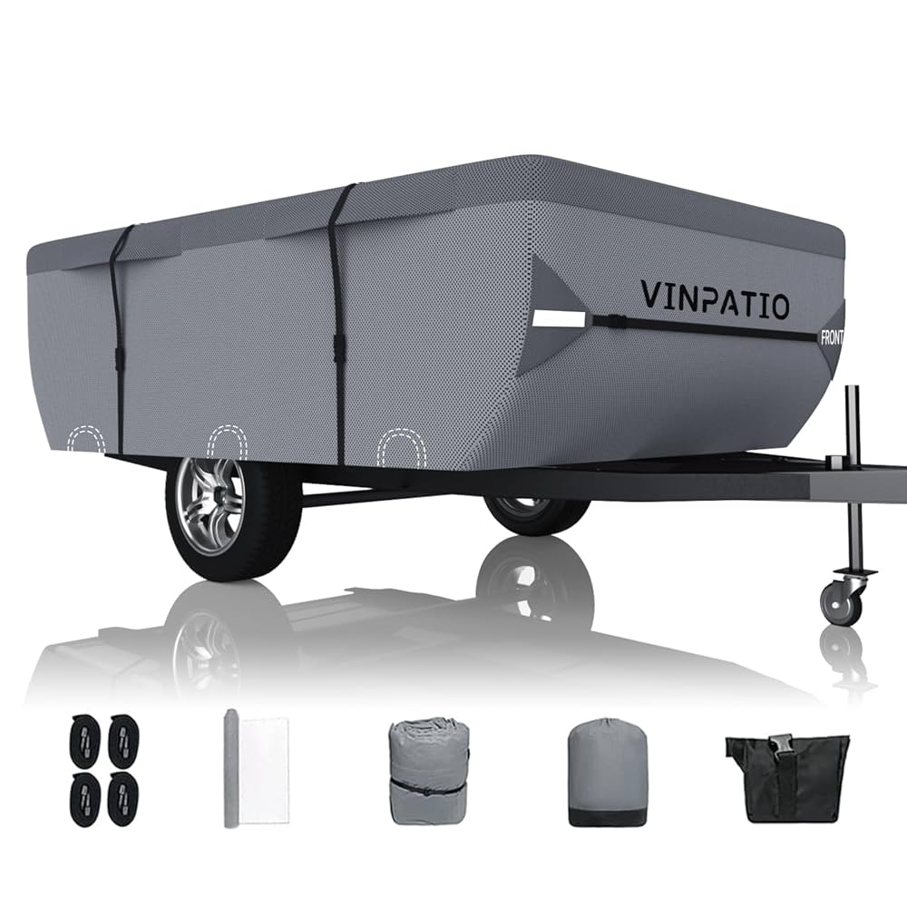 Amazon.com: Pop Up Camper Cover, Folding Camper Tent Trailer